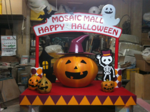 ショッピングモール｜ハロウィン装飾